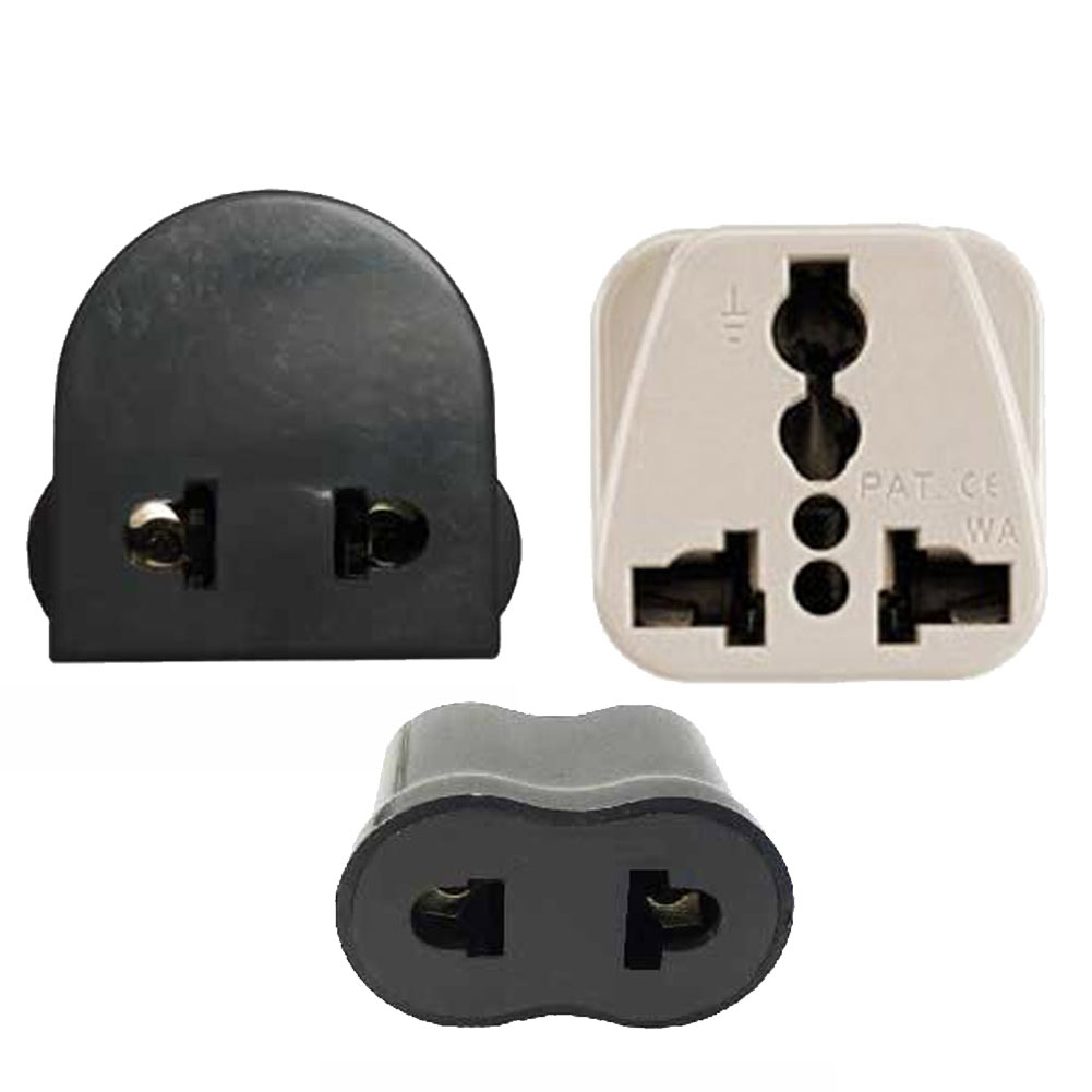 Female Side of China Grounded Ungrounded Plugs Accept US Plugs and Australia Plugs