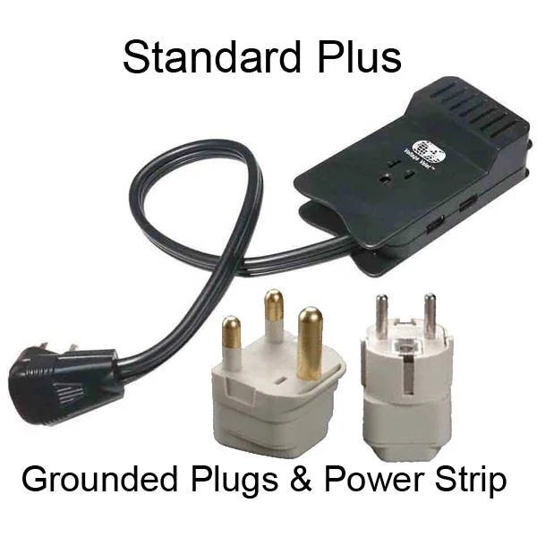 Travel Power Strip With Africa Earthed Adapters