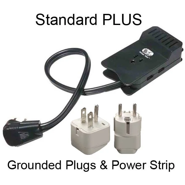 Power Strip with Two Grounded Plugs