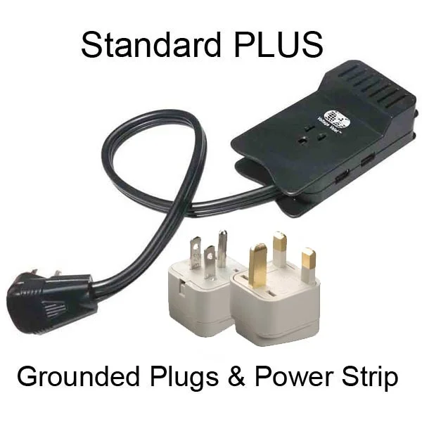 Power Travel Strip and Adapter Plugs