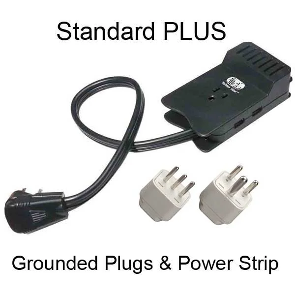 Travel Power Strip and Adapters