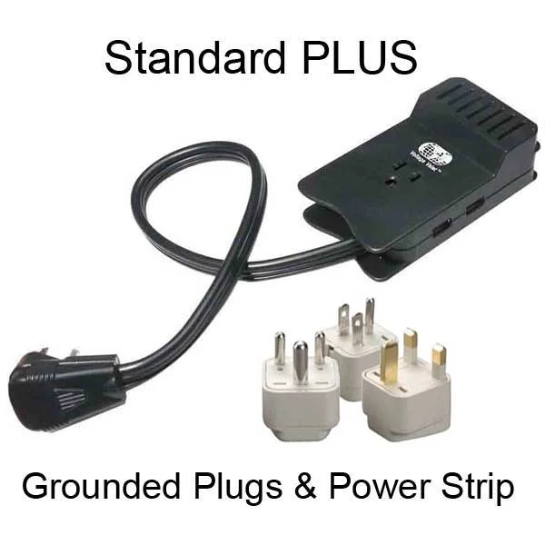 Travel Power Strip and Adapters