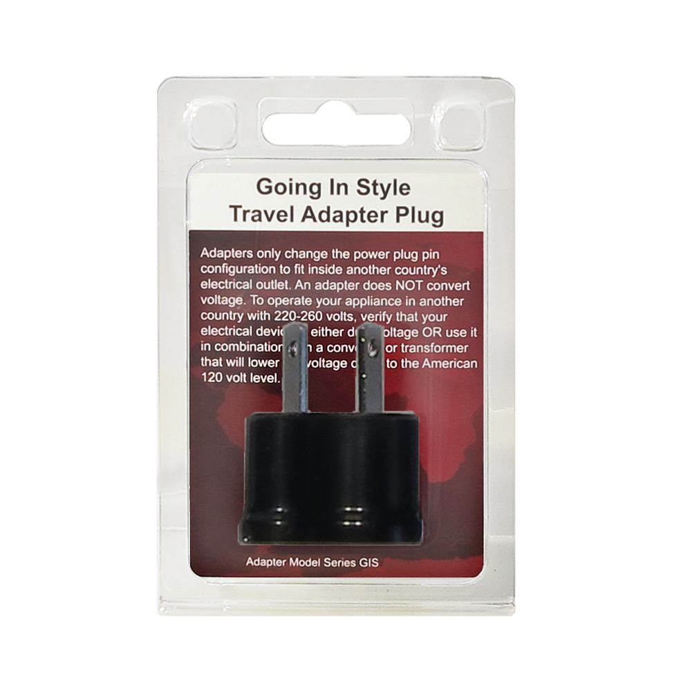 Going In Style China Australia plug in packaging