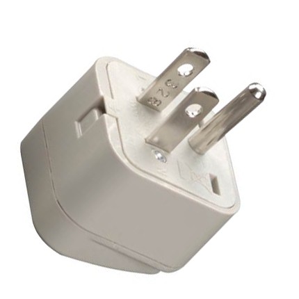Europe to America Grounded Adapter