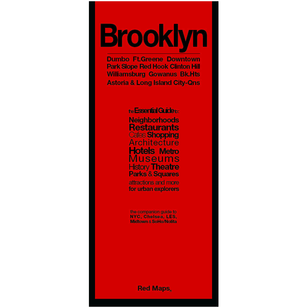 Brooklyn Red Map
