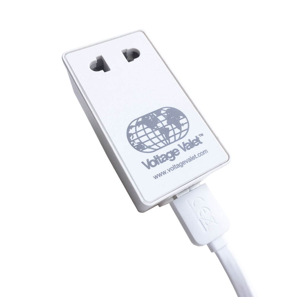 New Zealand Adapter with USB charger plugged in