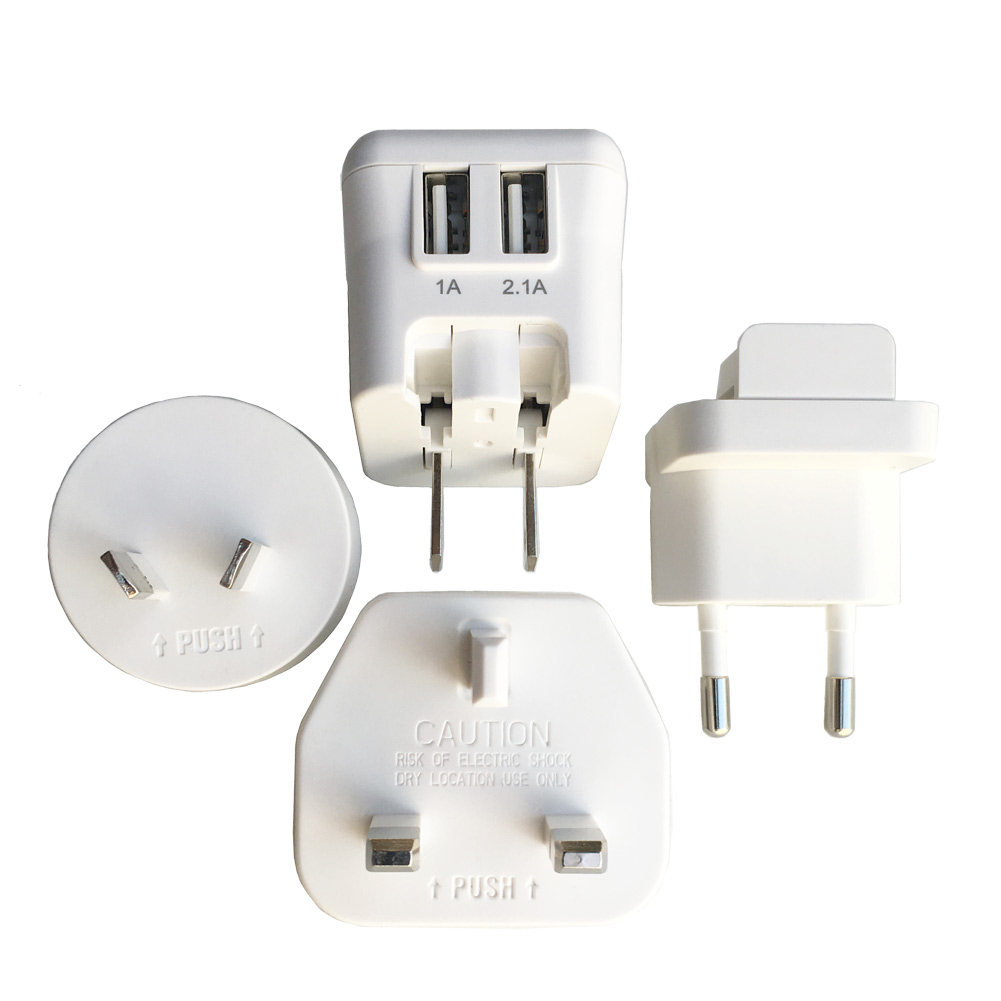 Universal Adapter Plug USB Kit