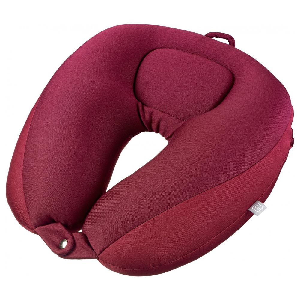 Red doulbe decker neck pillow