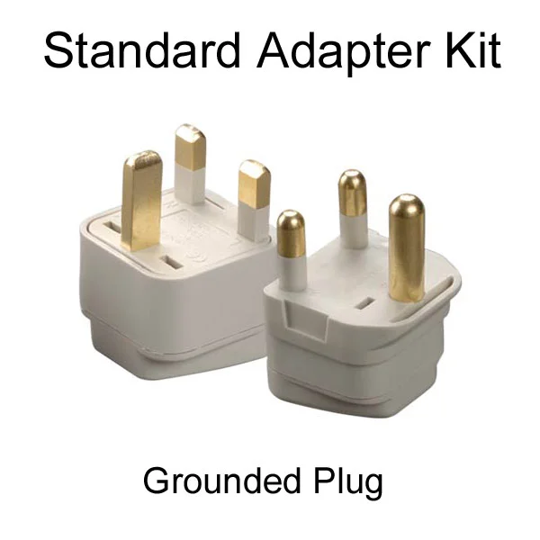 Grounded Ireland Adapter Plugs