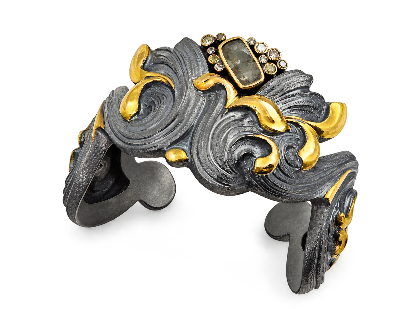 Chased silver cuff with soft shadow.png