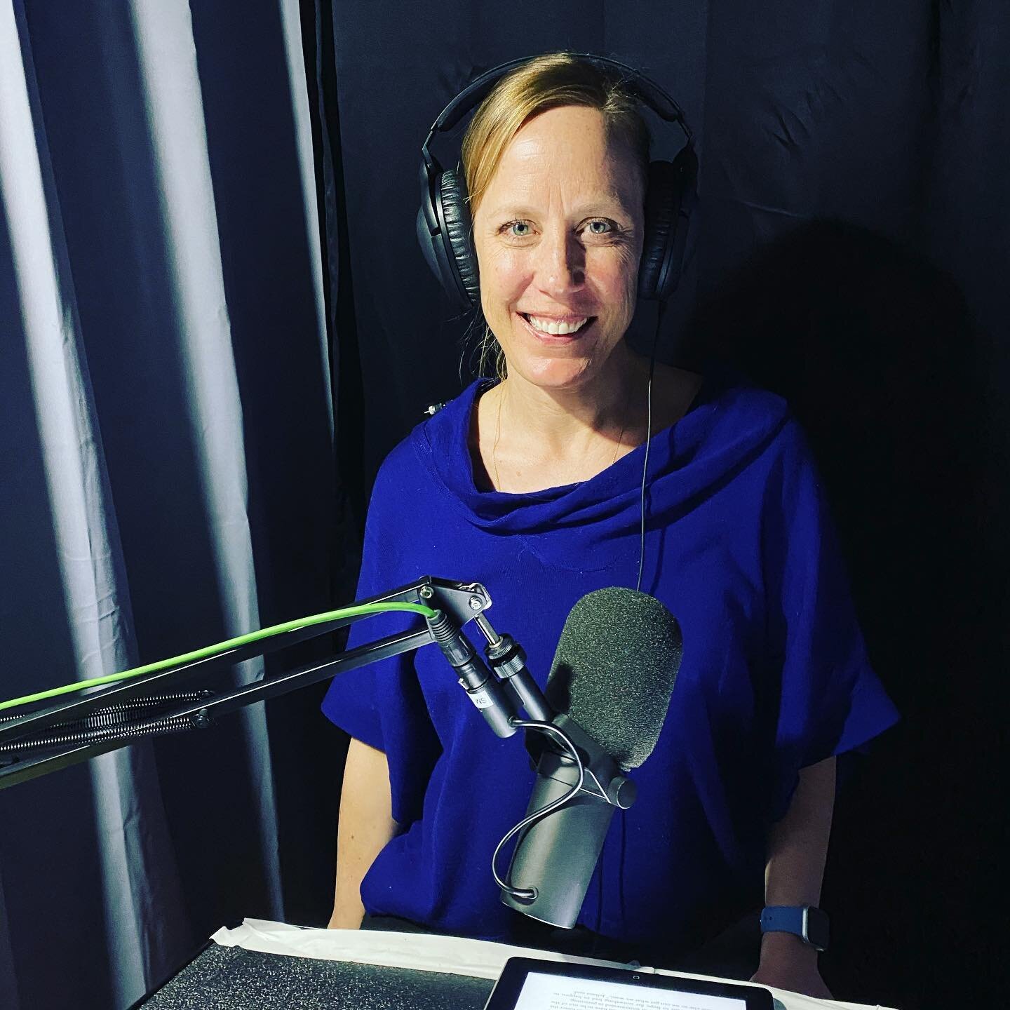 Recording the audio book today for STRANGER CARE. This is one of my favorite parts of the publishing process. Grateful to work with the brilliant Sarah Jaffe and @prhaudio and a local team in Ketchum (Thanks, John and Robby!). It feels like getting t