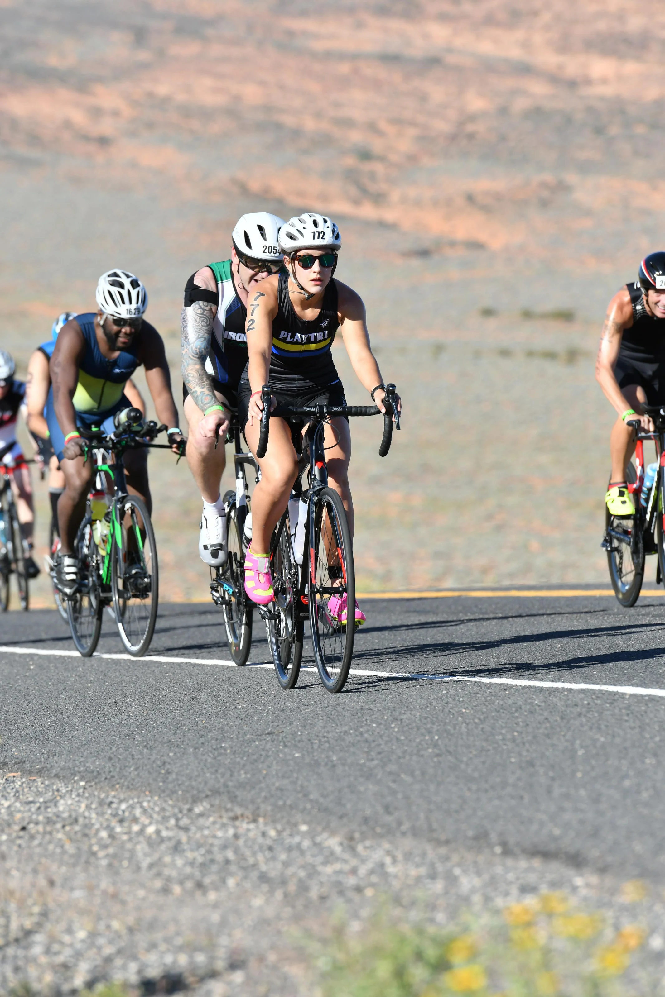 Shannon and Michael tackled 70.3 St. George