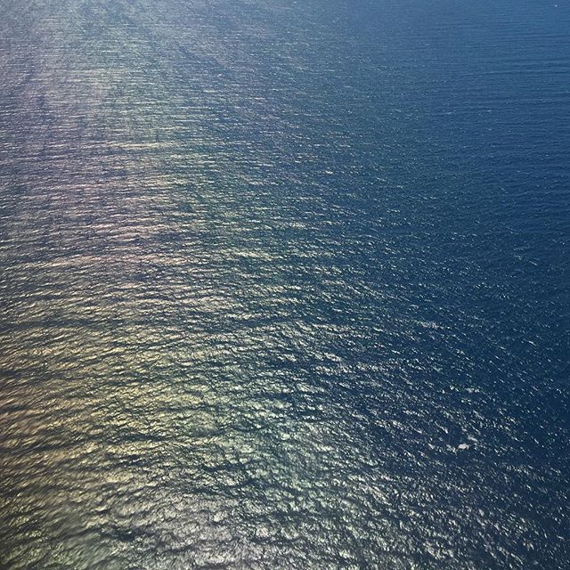 Opalescent Ocean #waves #waterpatterns #wynspeare #iridescent #aerialphotography