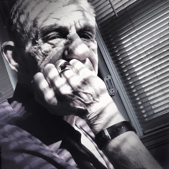 "Sentenced" This image was taken one hour after Lew was diagnosed with stage 4 oral + neck cancer. 