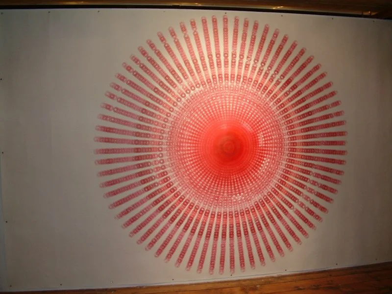 Large Red Circle, 2054 Minutes