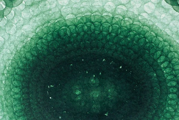 Green Oval, 784 Minutes - detail