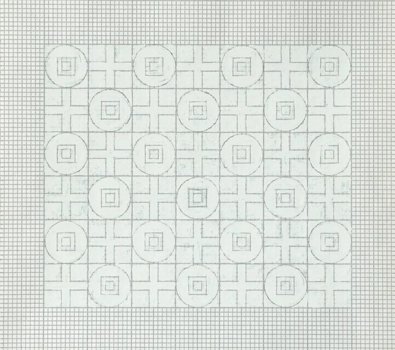 Graph paper drawing