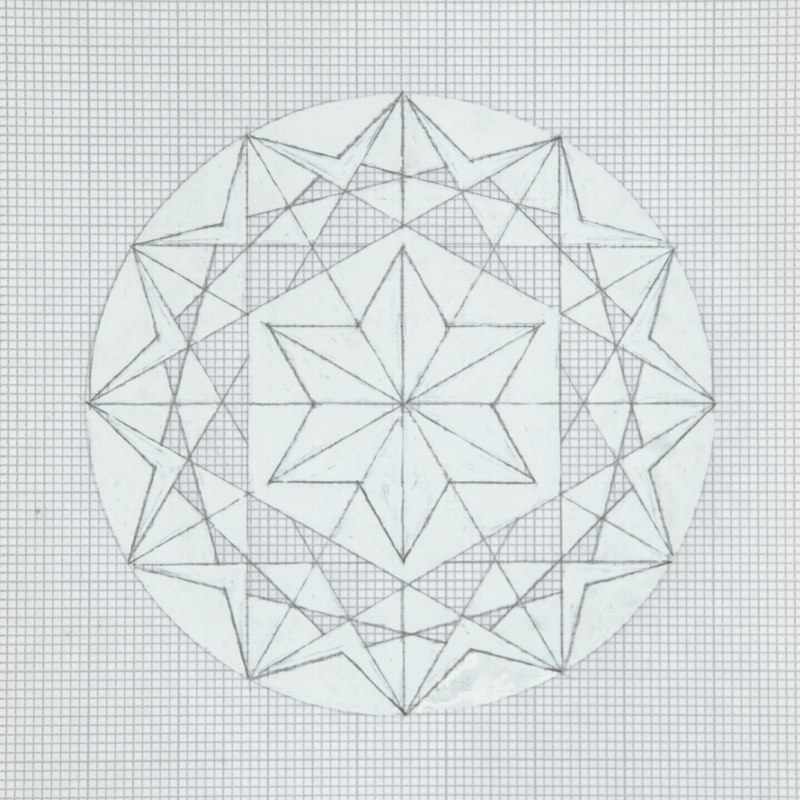 Graph paper drawing