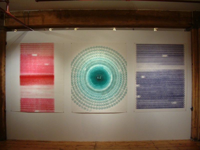 Red Stretch, 1348 Minutes, Green Circle, 1304 Minutes & Blue Horizontal, 1221 Minutes