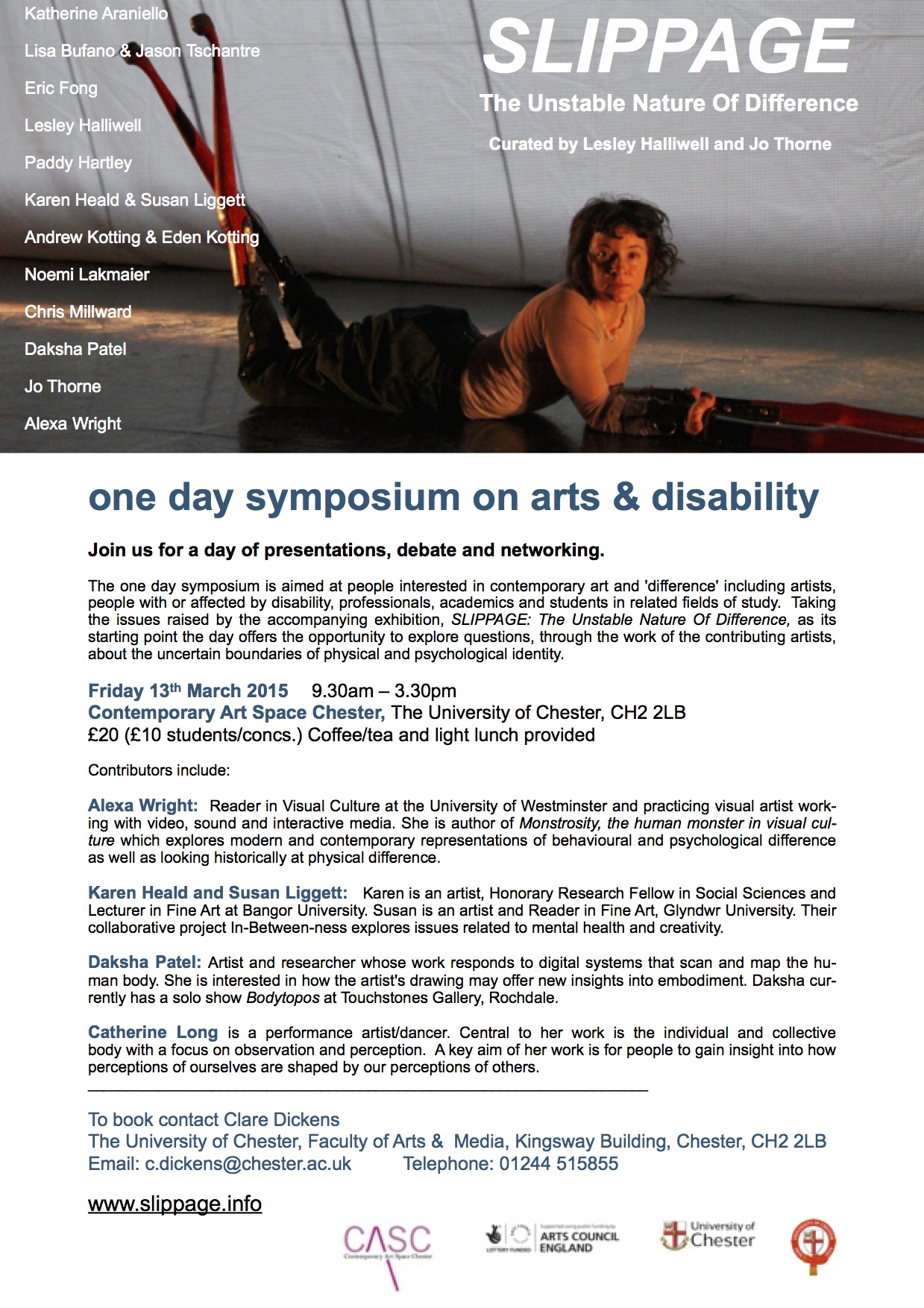 Symposium - SLIPPAGE:The Unstable Nature of Difference