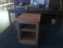 Red Oak Night Stand by Reggie Duke