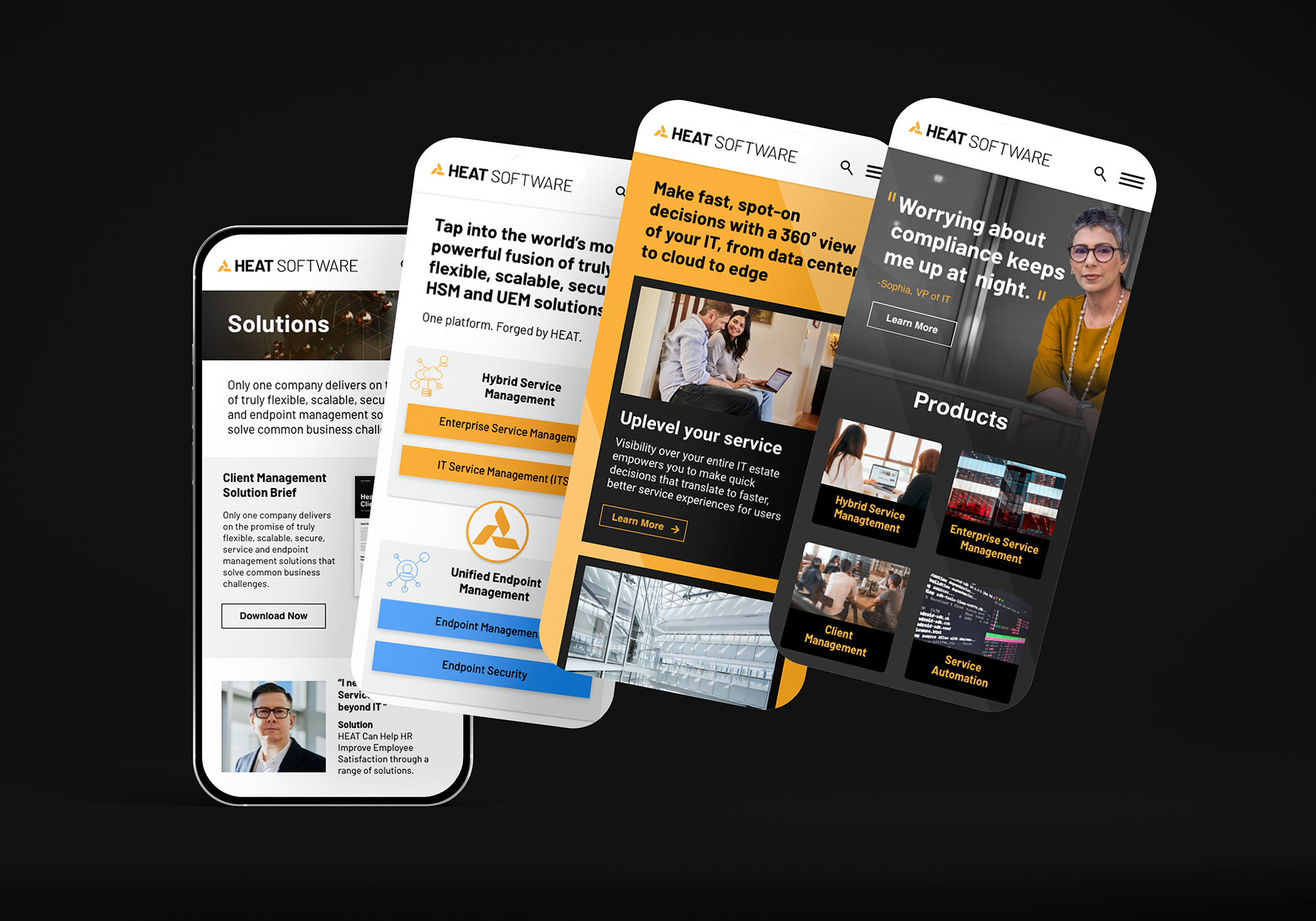 Mobile Website & Subpages