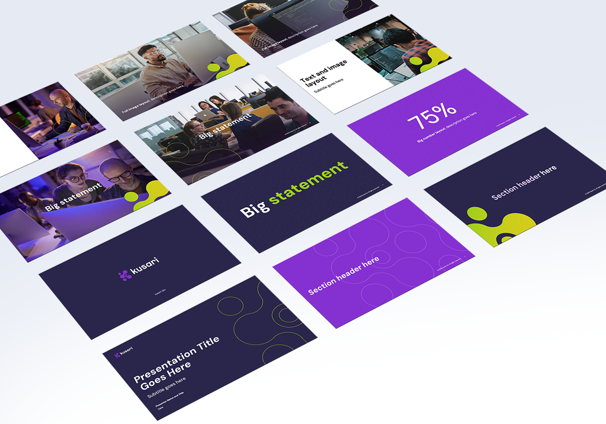 Kusari - PPT Template Design