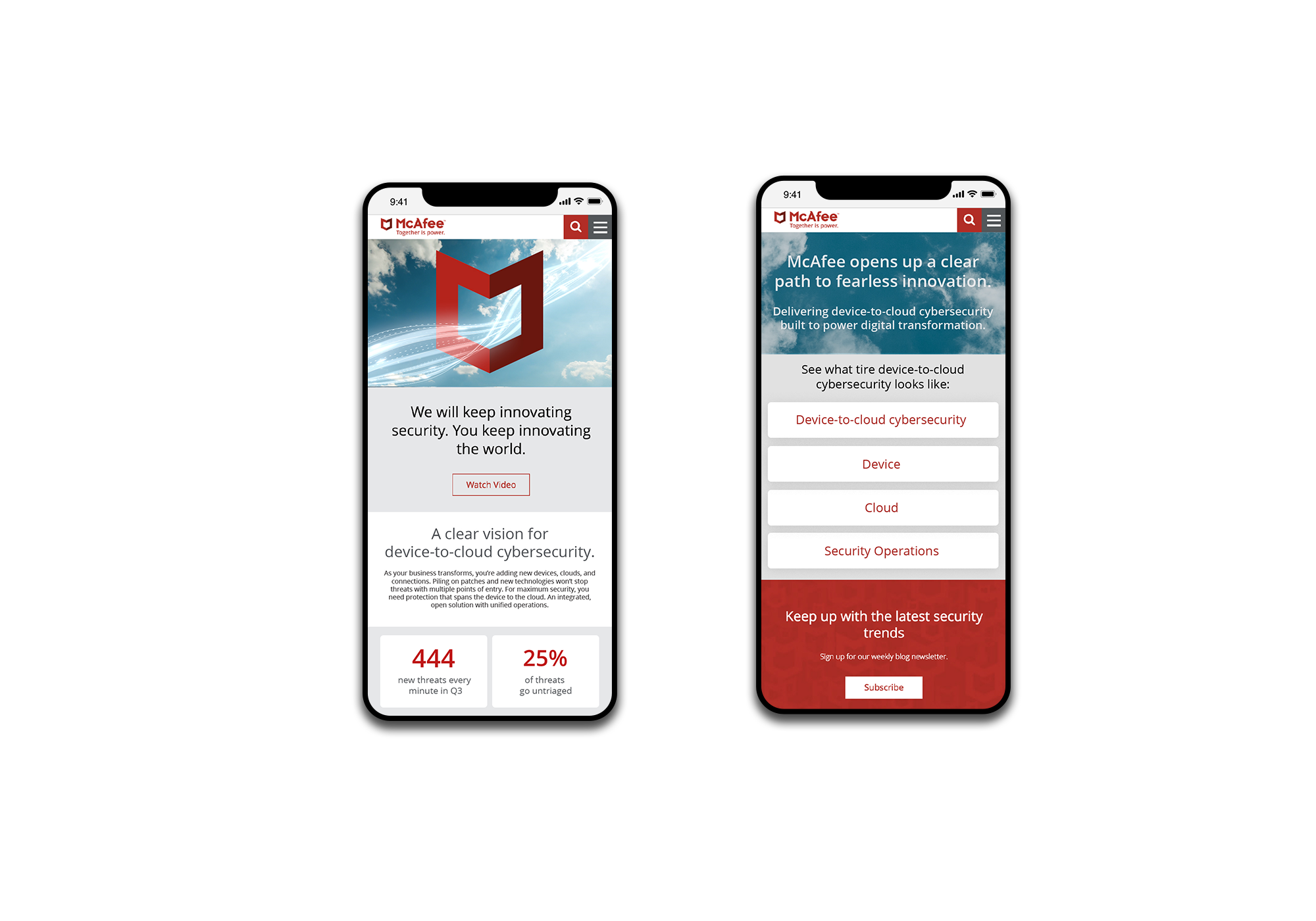 Campaign Landing Page - Mobile