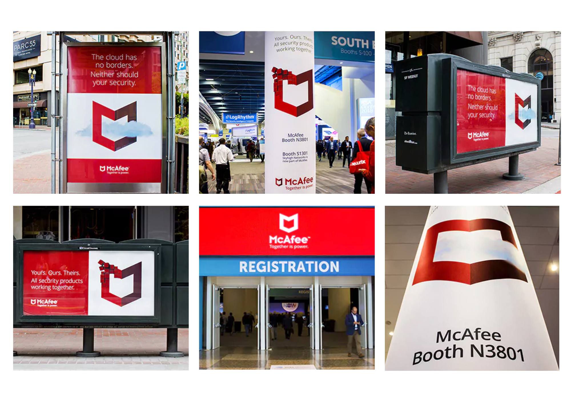 McAfee - RSA Signage & Event Graphics