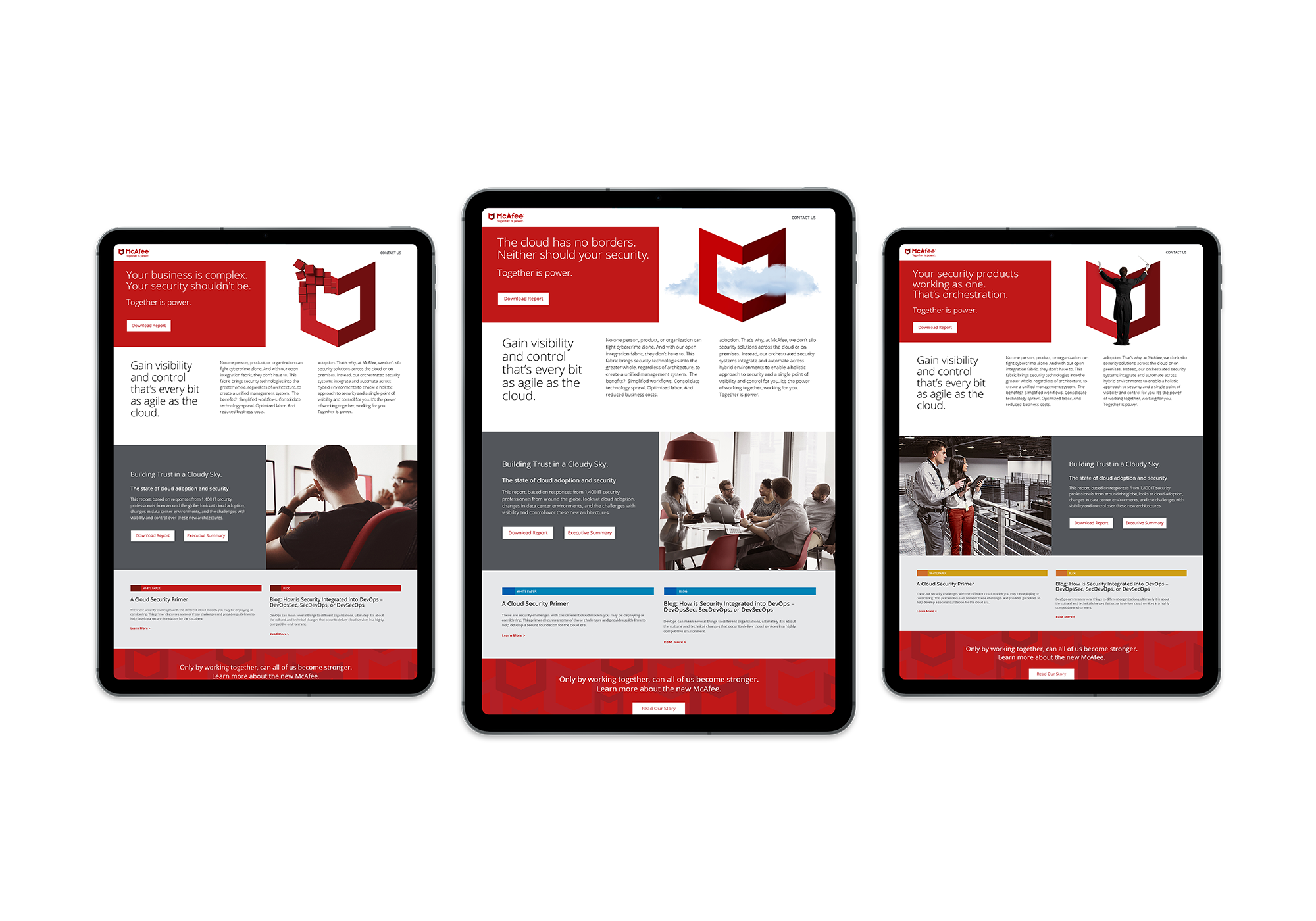 Landing Page - Solution Briefs