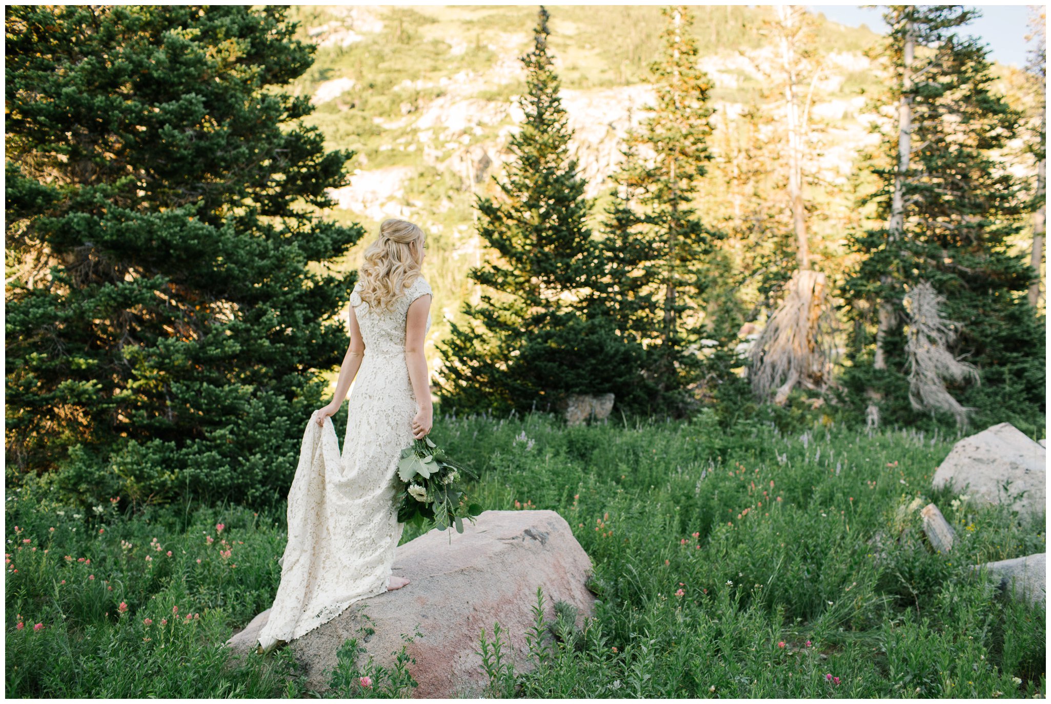 Jamie Tervort Photography, Albion Basin, Utah Bridal Photographer