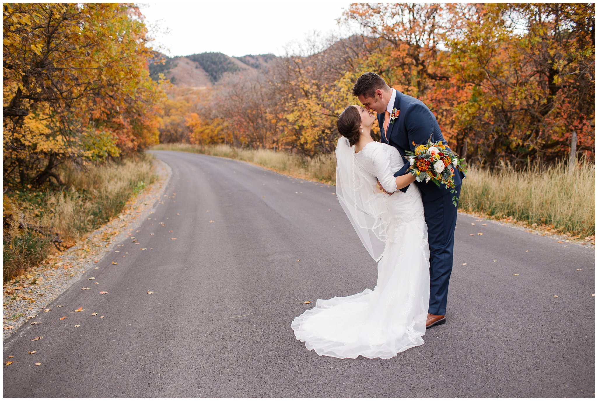 Jamie Tervort Photography | Colton and Avonlea Formals, Payson Utah Temple, LDS wedding, Fall wedding, utah wedding photographer