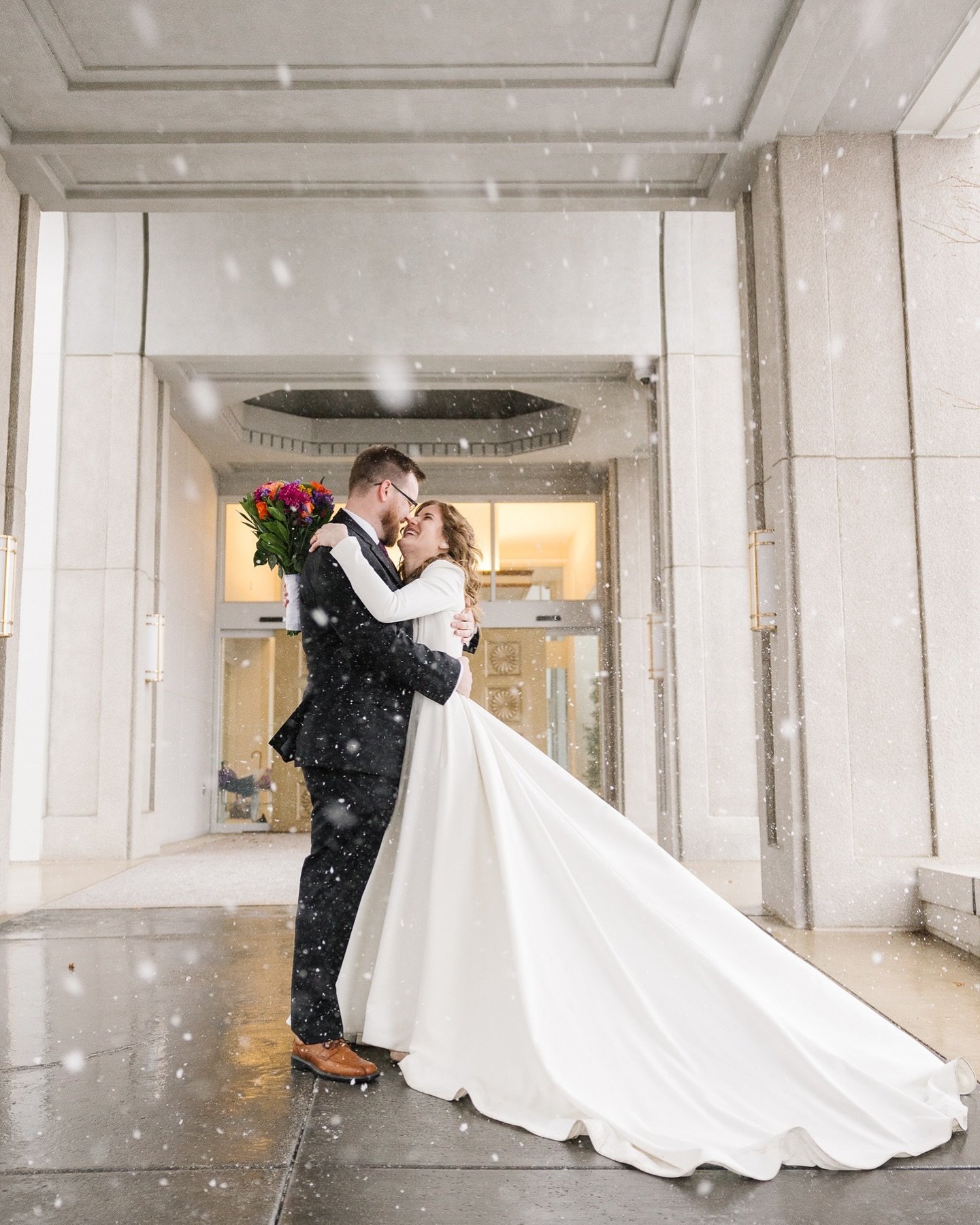 Do you remember that crazy windy, snowy day at the beginning of March? Jadie and Devin got married that day and even though the weather was a little insane, they were positive and happy&hellip; and freezing cold. Congrats to them! Later in the month 