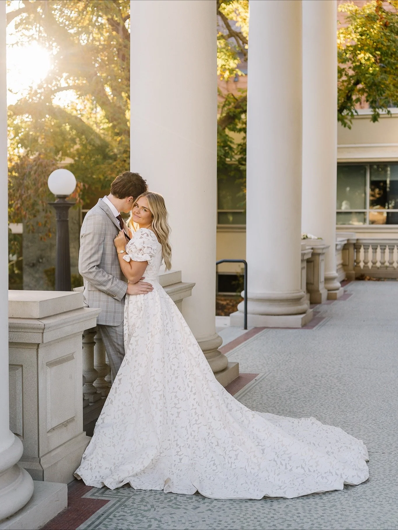 Look how cute these two are! Madi and Travis just got married last weekend. We did their formals at the Thomas S Monson building and it was so so beautiful! &bull;
&bull;
&bull;
&bull;
&bull;
&bull;
 #bridals #utahbridals #jamietervortphotography #ut