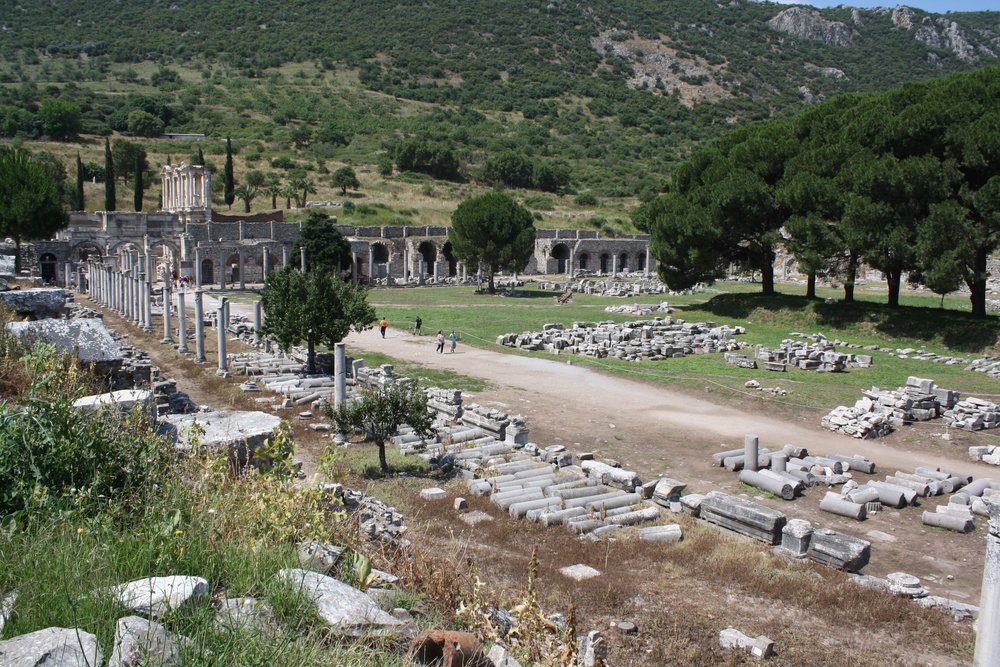 The Agora in Ephesus