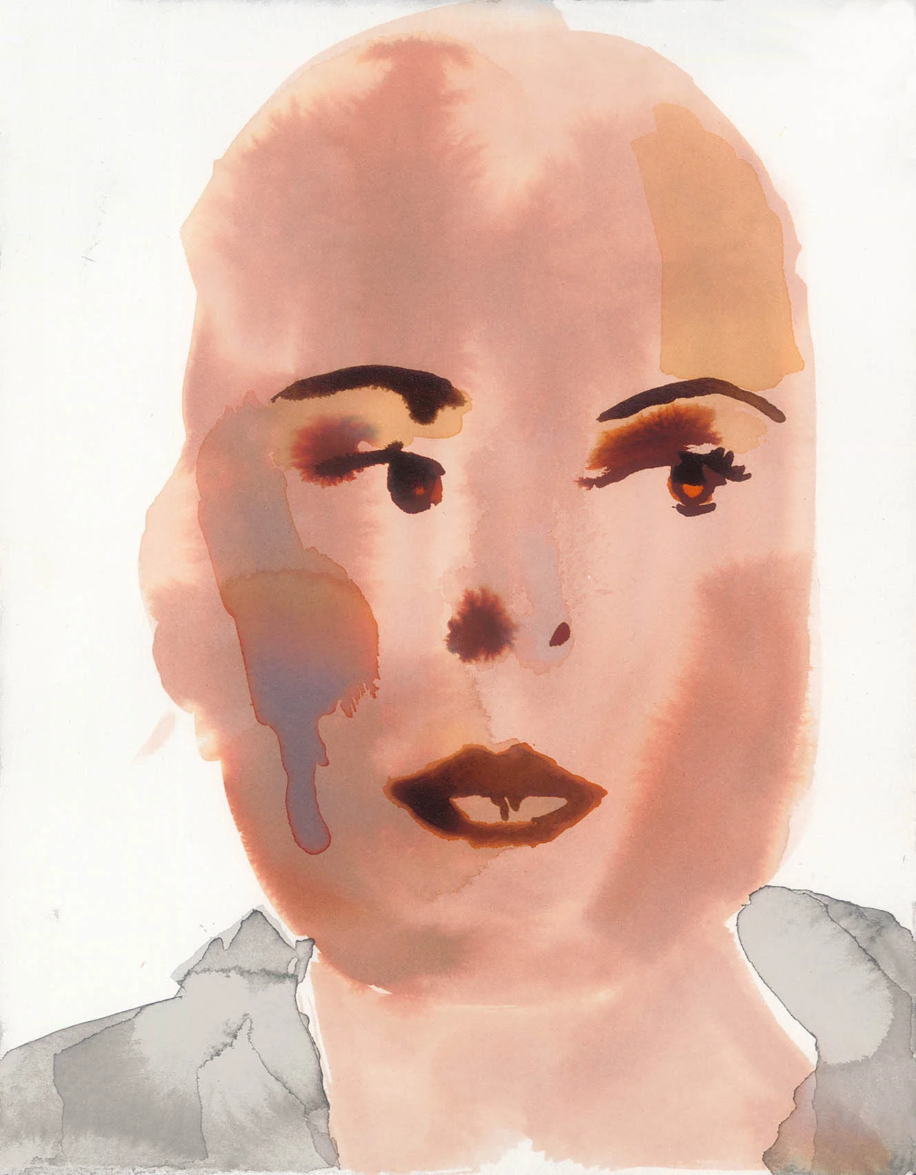 Candice III , ink on paper, 2012