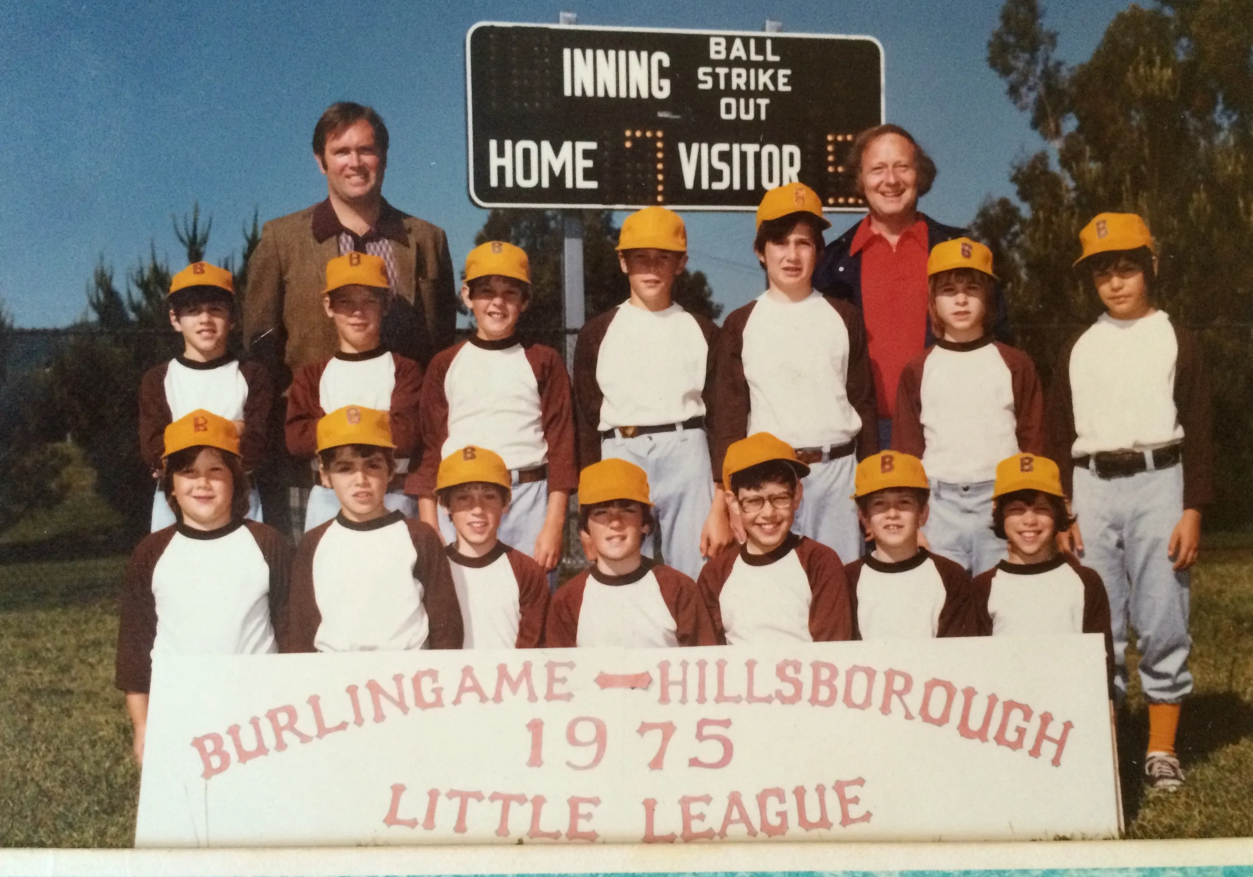 1975 Brown Sox, Burlingame, CA