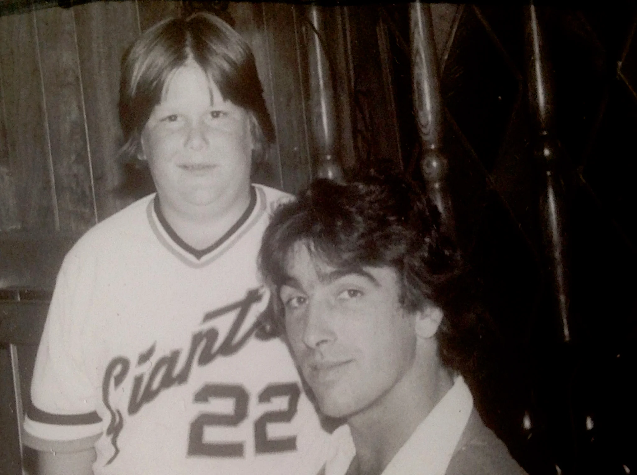 Giants Booster Dinner, Me and Jack Clark, 1978 Approx