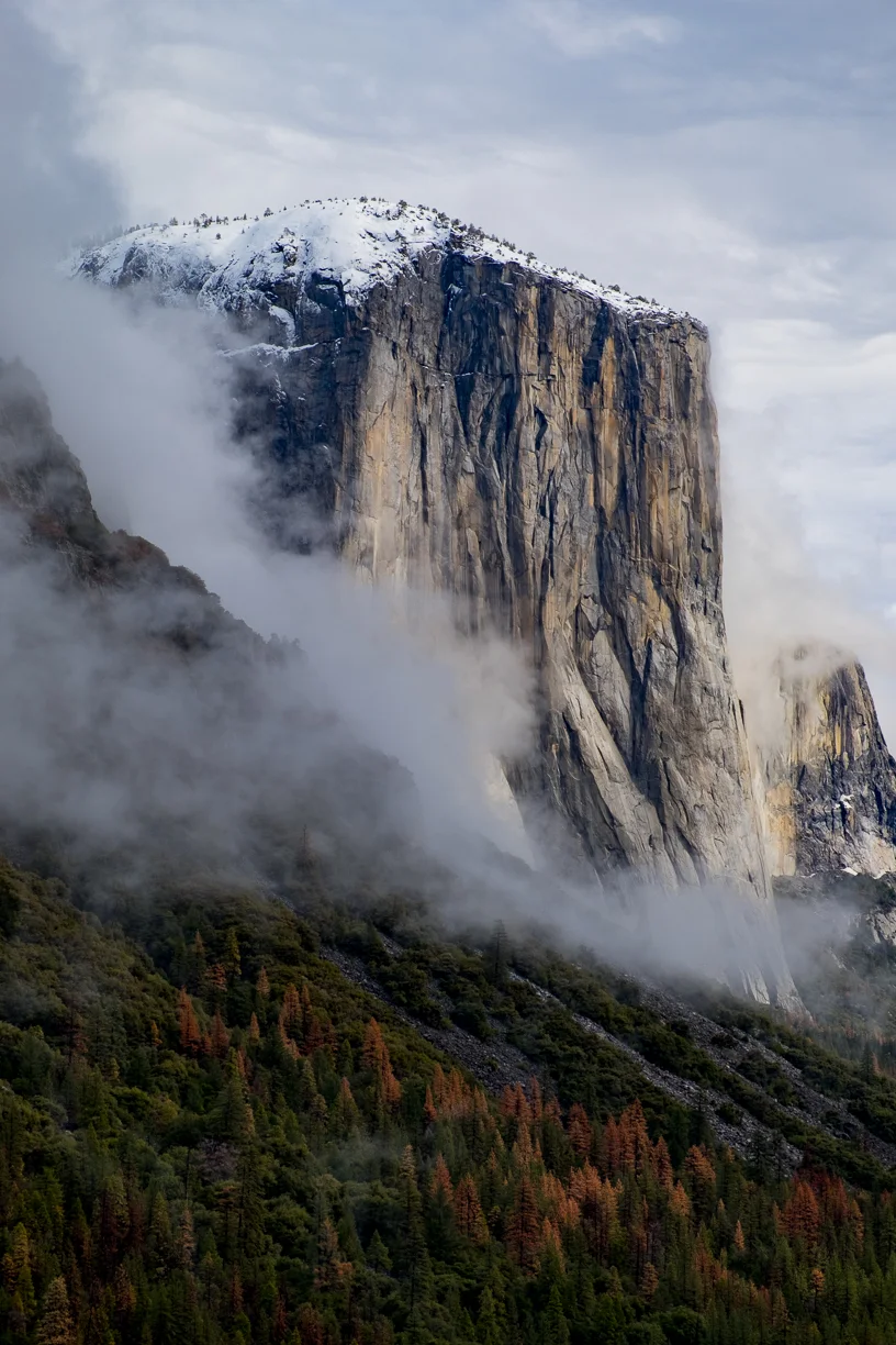 Fuji XT1, 18-55 f2.8-4. El Capitan taken from the tunnel view rest stop, Yosemite National Park.