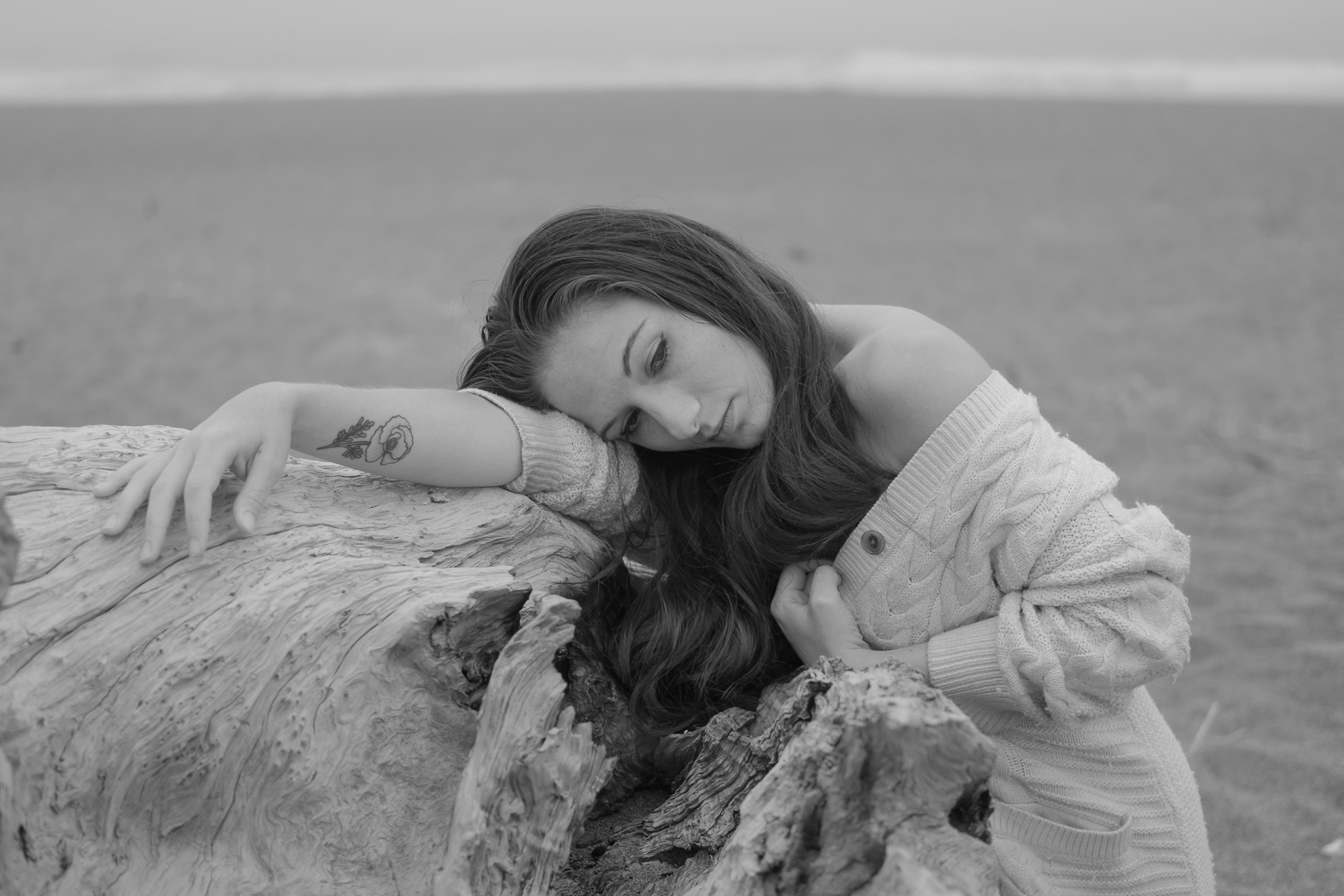 Marie Jean, Northern California coast. Fuji XT1, 35mm f2 R WR Lens. Converted to B&W in Lightroom.