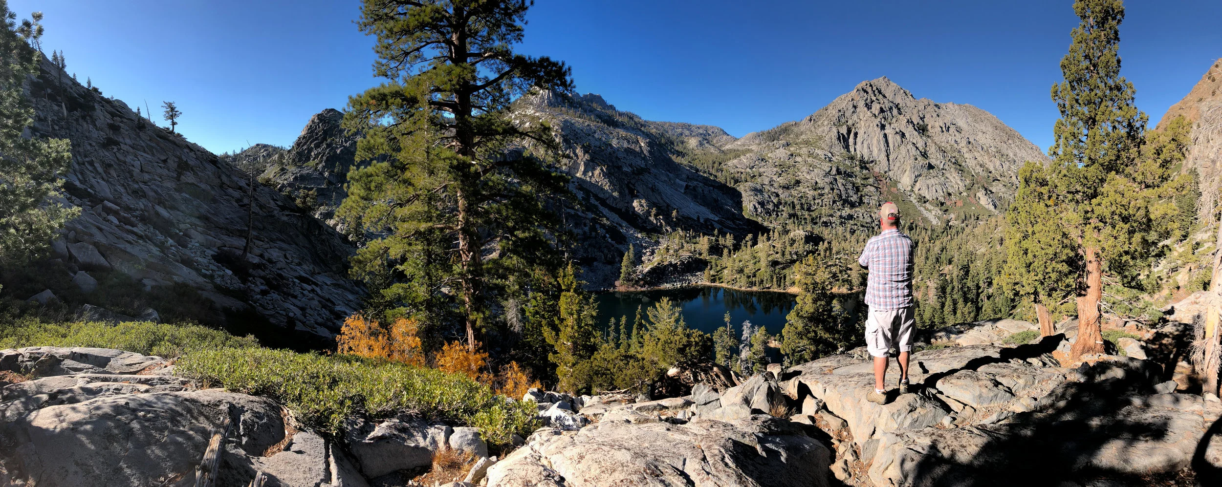 Desolation Wilderness, Eagle Lake. iPhone Panorama.