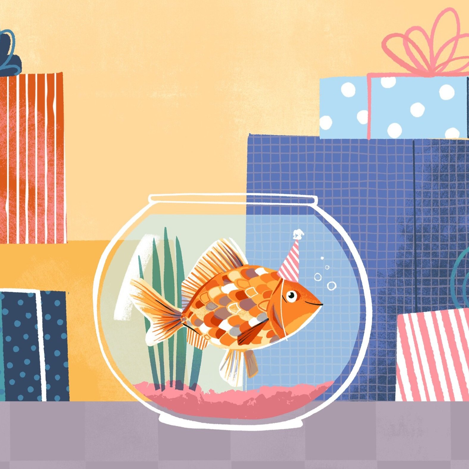 Birthday Goldfish