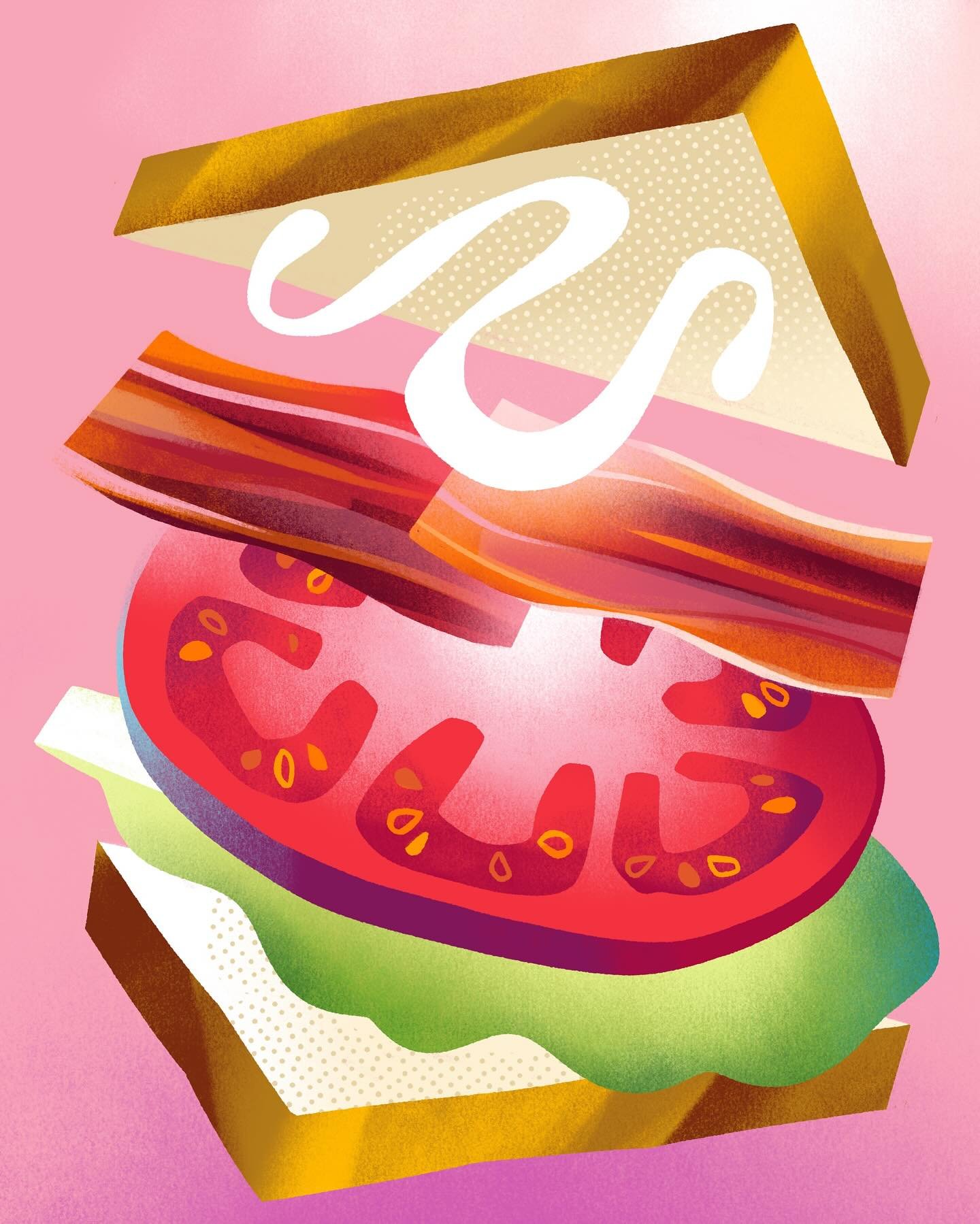 Too many tomatoes at the end of the season is not a bad problem to have. You can&rsquo;t go wrong with a BLT.

Classic BLT with Heirloom Tomatoes &amp; Horseradish Mayo

Ingredients:
8 slices thick-cut bacon
8 slices toasted sourdough
1 large heirloo