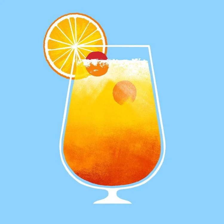 Drew-Bardana_Icons__13 - Cocktail Illustration - Tequila Sunrise.jpg
