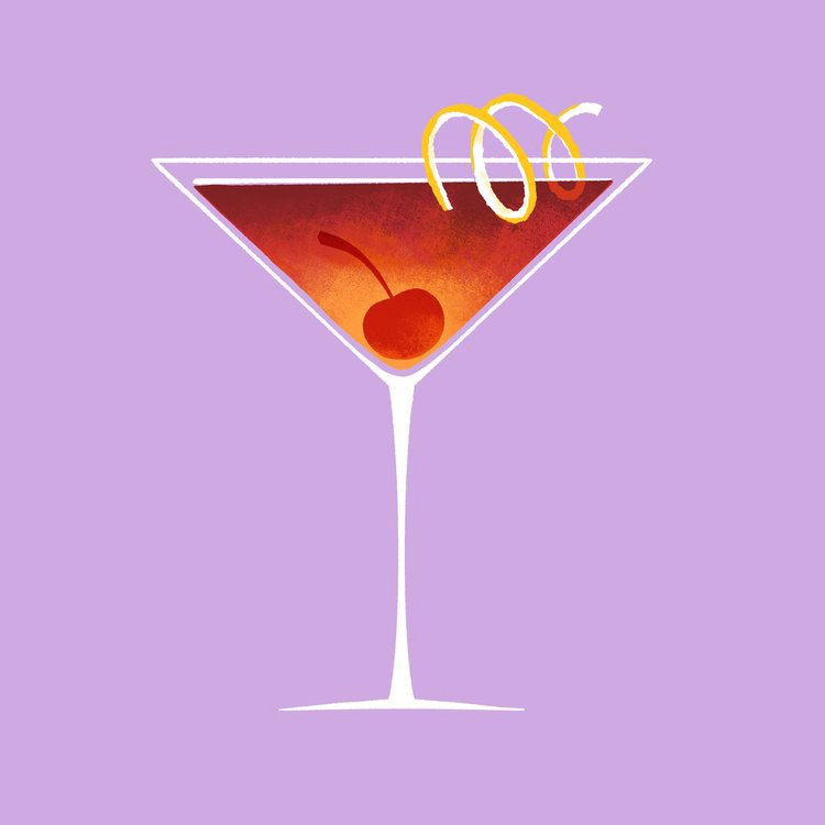 Drew-Bardana_Icons__3 - Cocktail Illustration - Manhattan.jpg
