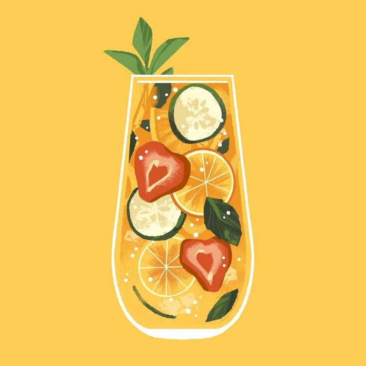 Drew-Bardana_Icons__10 - Cocktail Illustration - Pimms Cup.jpg