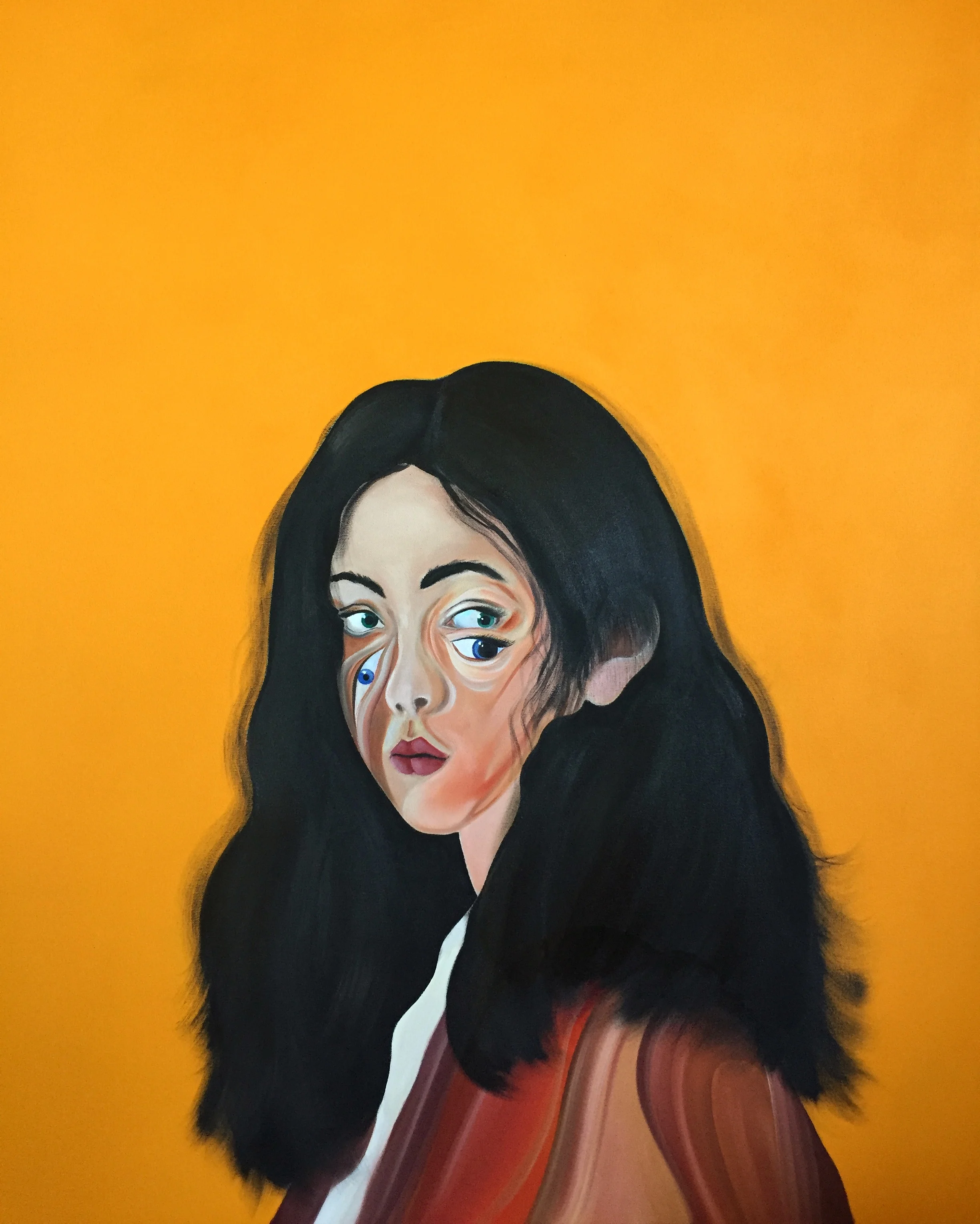  Acrylic on Canvas  48 x 36 in  122 x 91 cm 