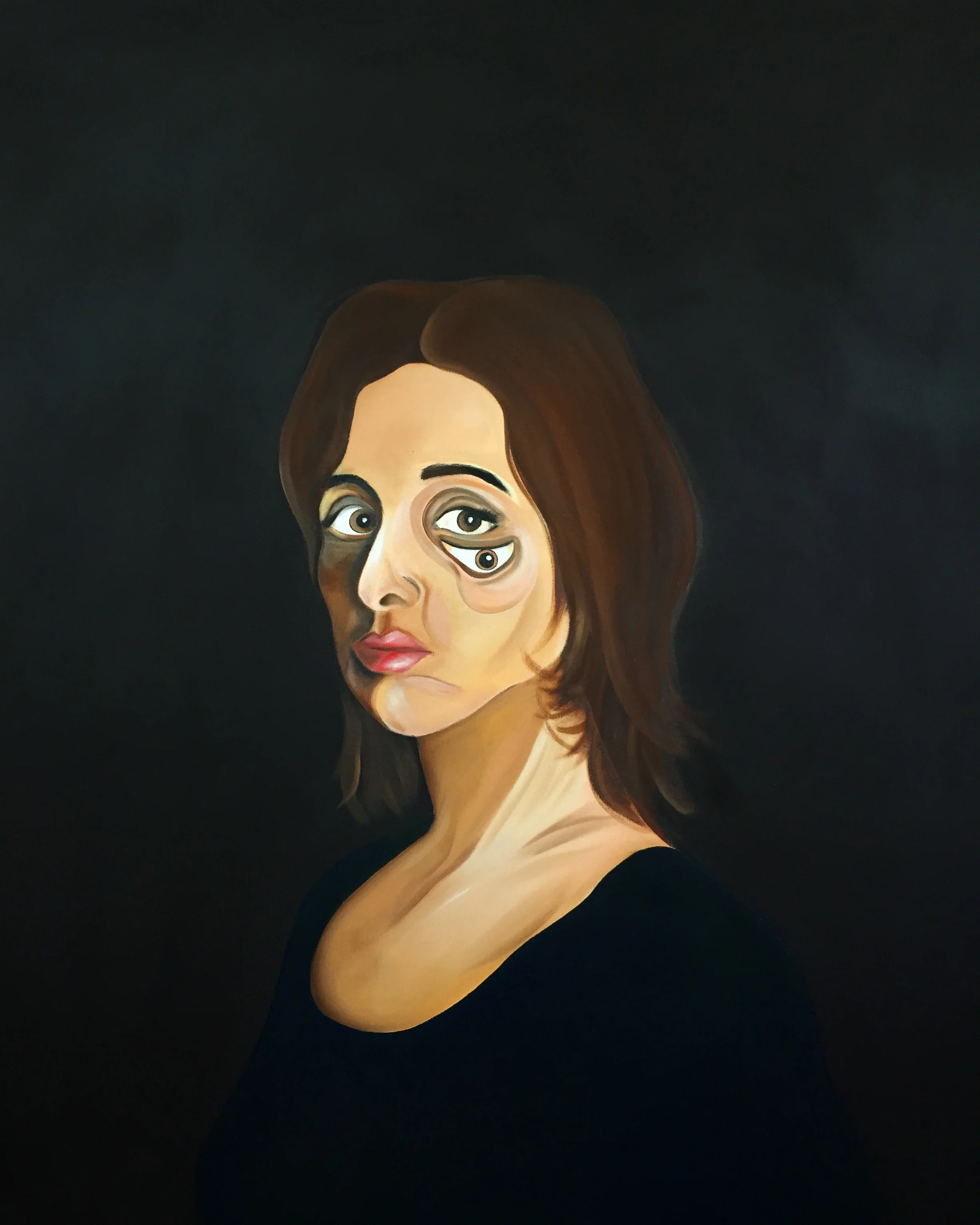  Acrylic on Canvas  48 x 36 in  122 x 91 cm 