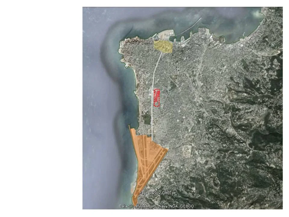  Located half-way between Beirut's downtown and Lebanon's international airport. 