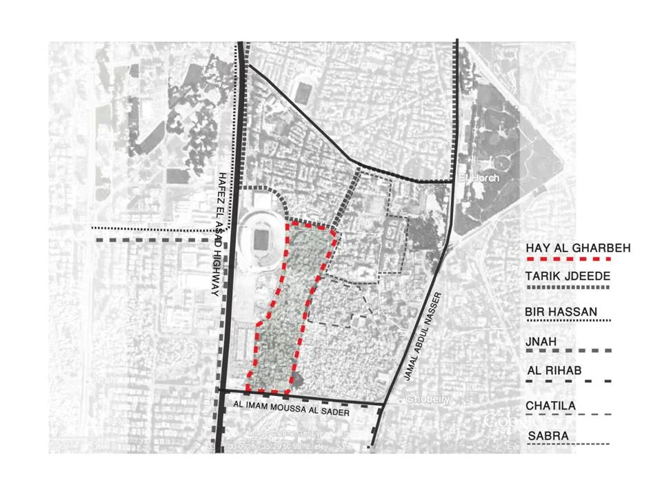  It is part of a bigger informal settlement area, 